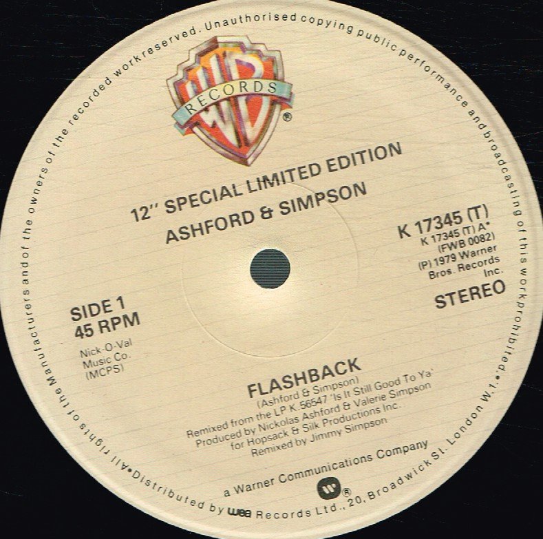 Ashford And Simpson - Flashback - 12 Inch