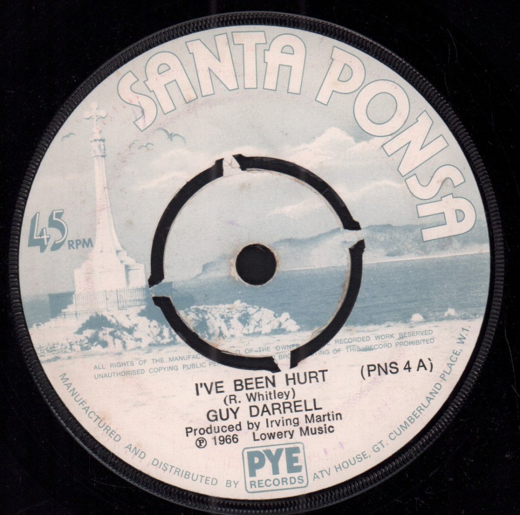 Guy Darrell - I've Been Hurt - 7 Inch