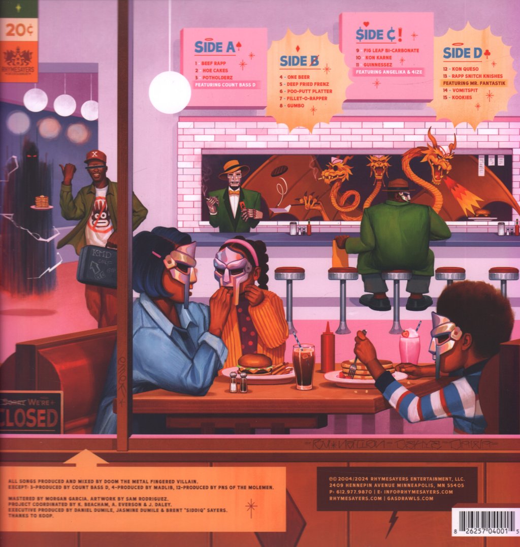 MF DOOM - MM..Food - Double Lp