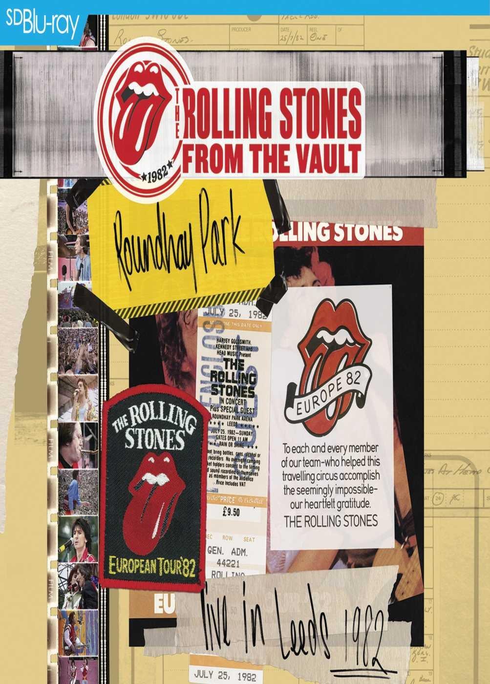 Rolling Stones - From the Vault - Live In Leeds 1982 - Blu-Ray