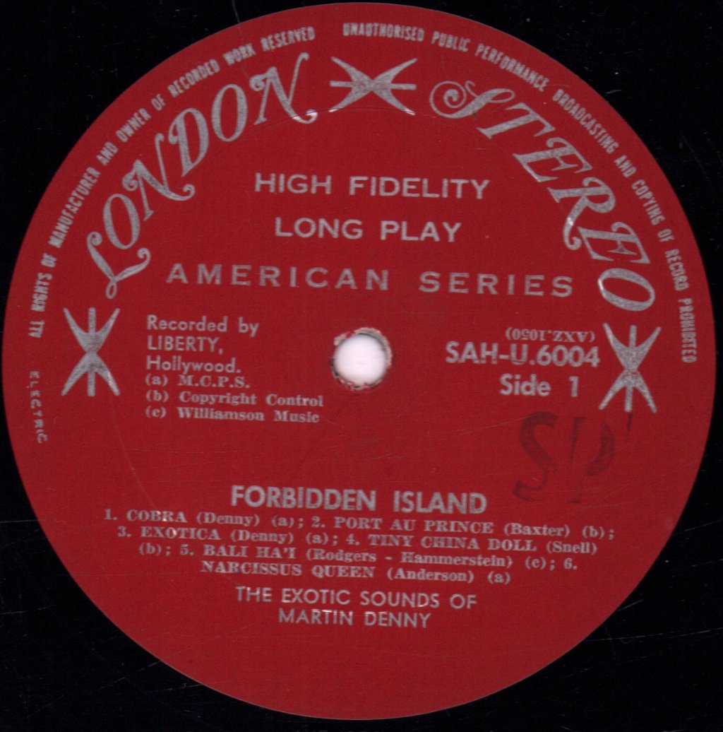 Martin Denny - Forbidden Island - Lp