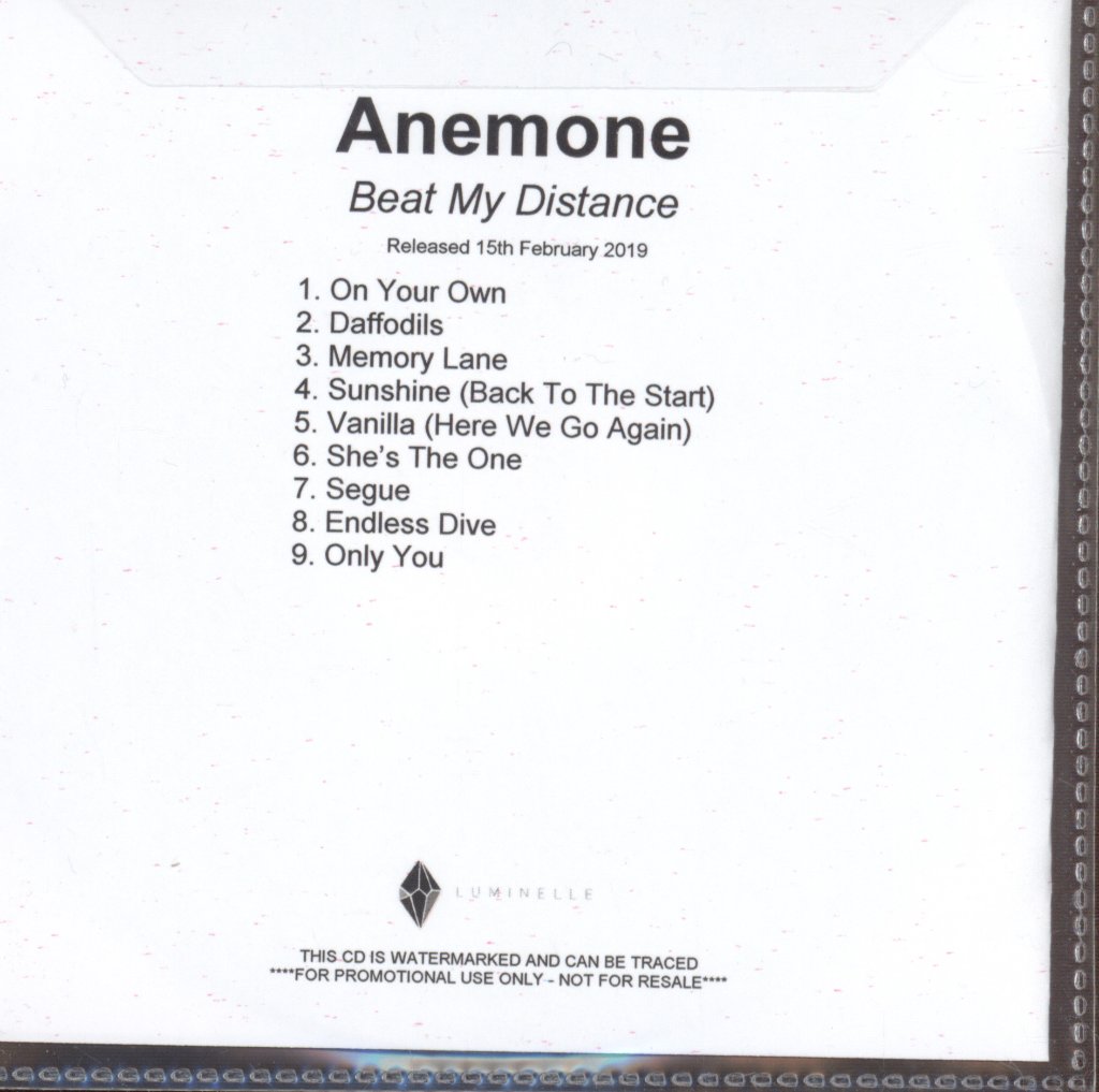 Anemone - Beat My Distance - Cdr