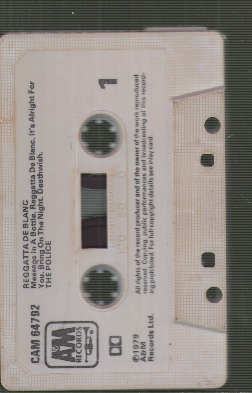Police - Reggatta De Blanc - Cassette