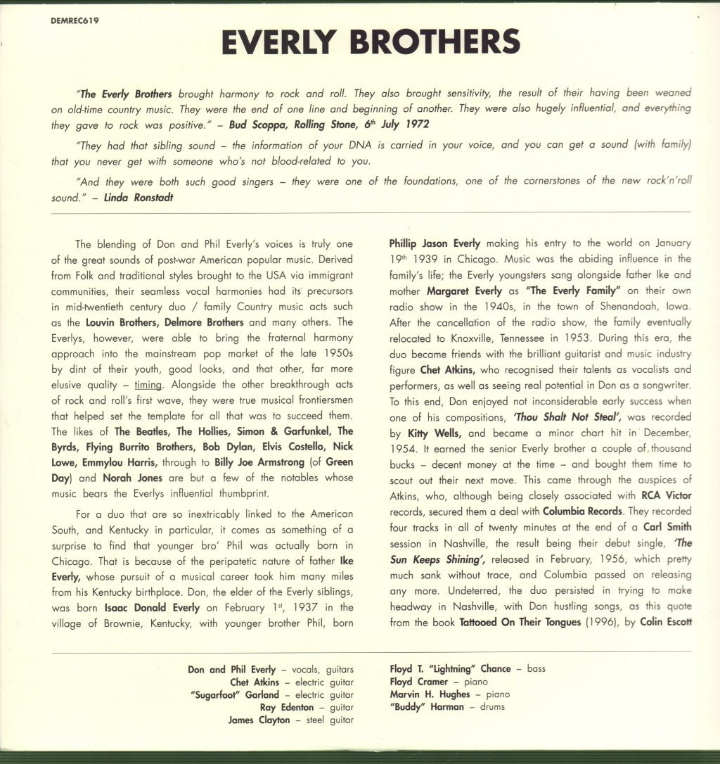 Everly Brothers - Everly Brothers - Lp