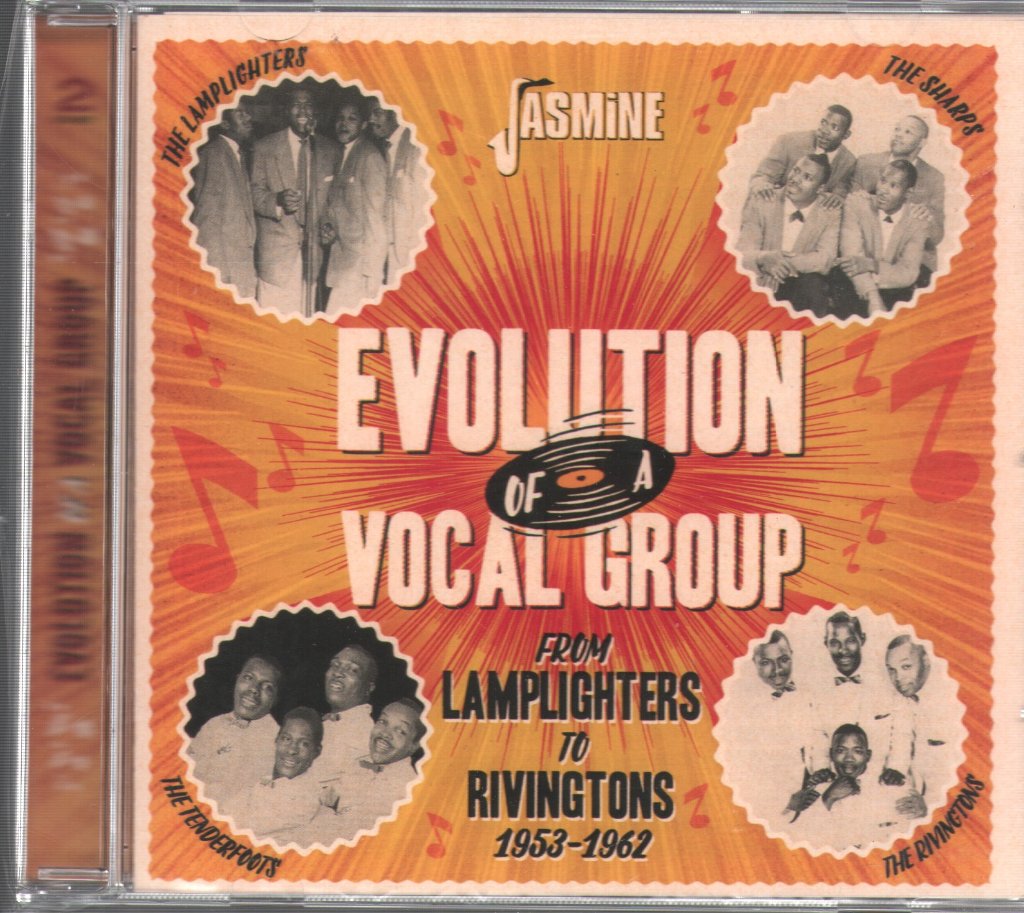 Various Artists - Evolution Of A Vocal Group (From Lamplighters To Rivingtons 1953-1962) - Double Cd