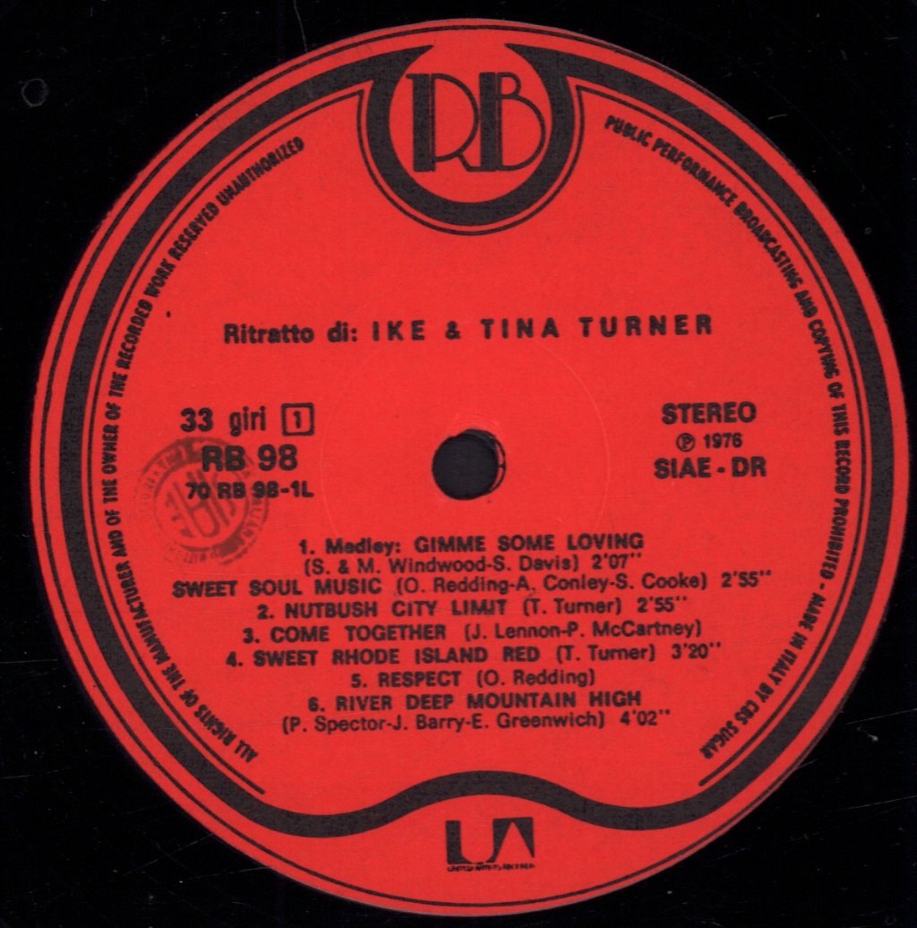 Ike & Tina Turner - Ritratto Di... - Lp