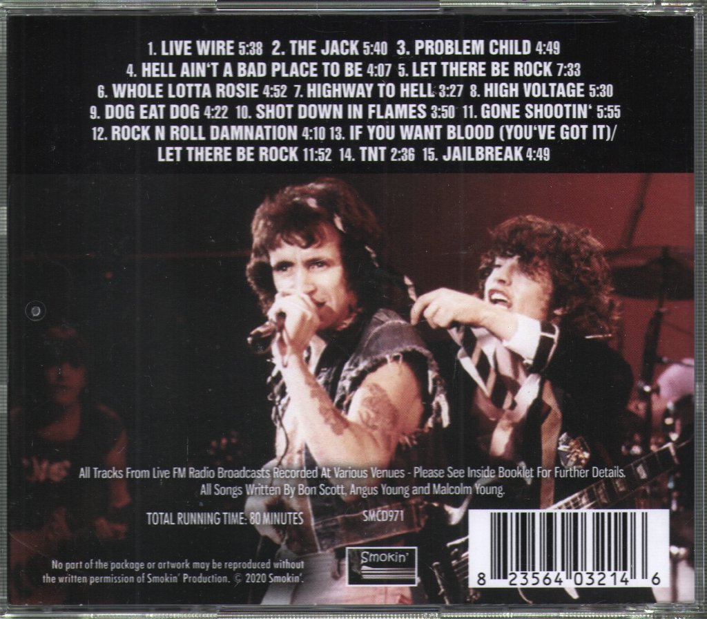 AC/DC - Live Classics With Bon Scott - Cd
