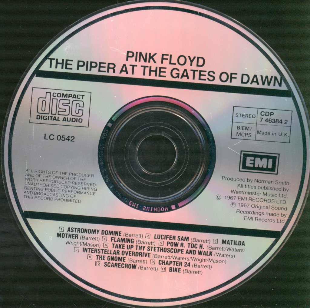 Pink Floyd - Piper At The Gates Of Dawn - Cd