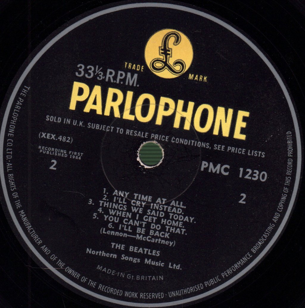 Beatles - A Hard Day's Night - Lp