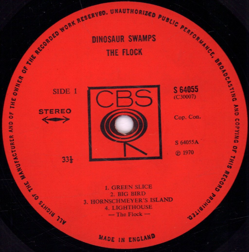 Flock - Dinosaur Swamps - Lp