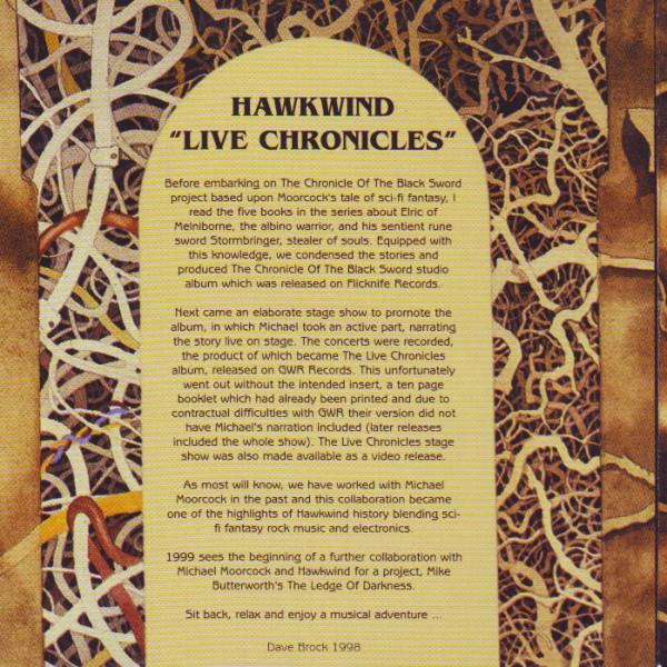 Hawkwind - Live Chronicles - Double Cd