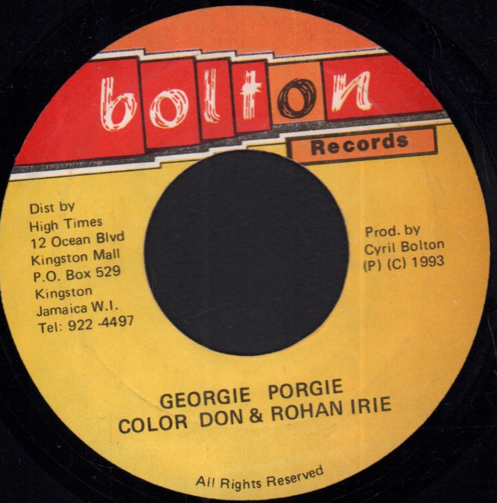 Color Don & Rohan Irie - Georgie Porgie - 7 Inch
