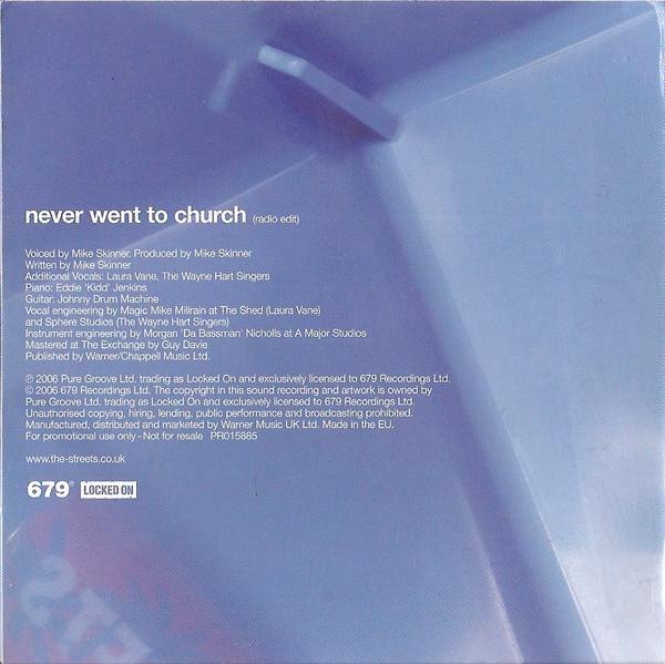 Streets (Mike Skinner) - Never Went To Church - Cd