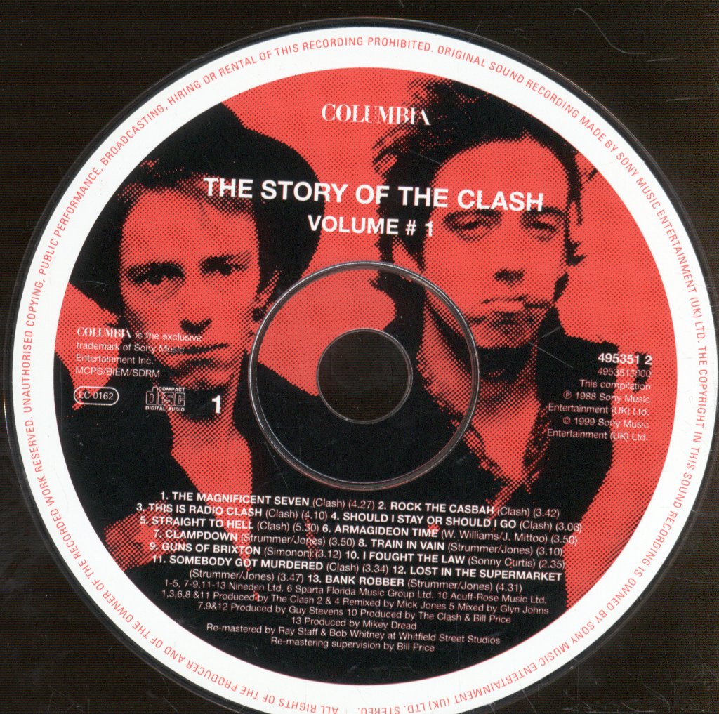 Clash - Story Of The Clash Volume 1 - Double Cd