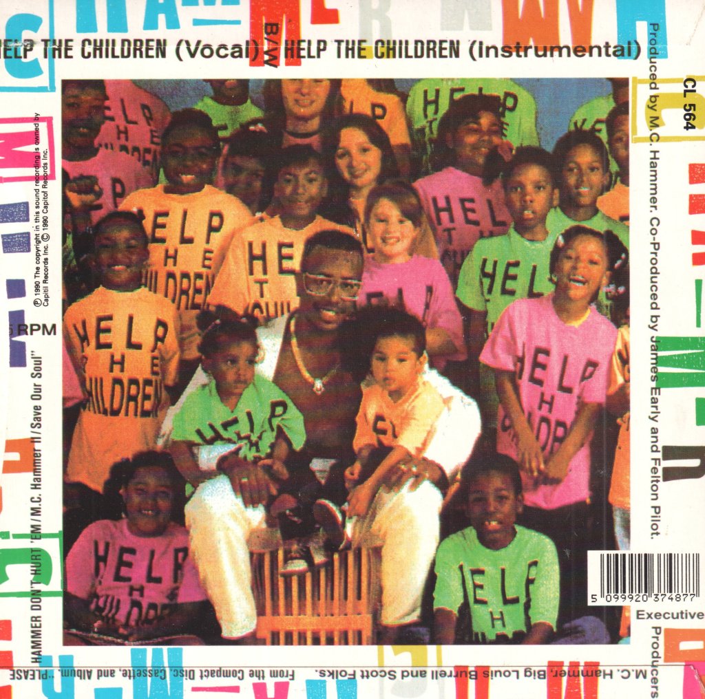 Mc Hammer - Help The Children - 7 Inch