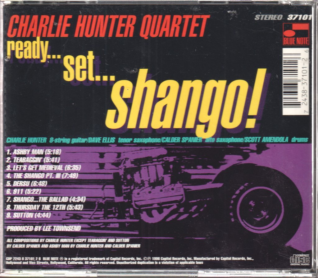 Charlie Hunter Quartet - Ready...Set...Shango! - Cd
