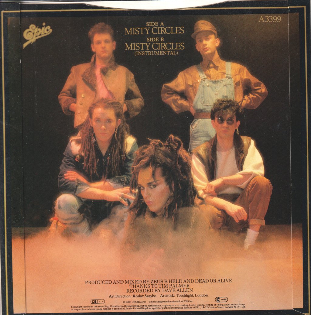Dead Or Alive - Misty Circles - 7 Inch