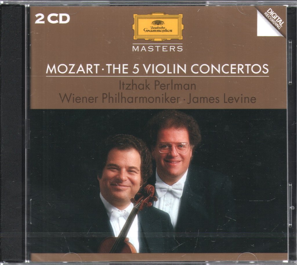 Itzhak Perlman - Mozart The 5 Violin Concertos - Double Cd