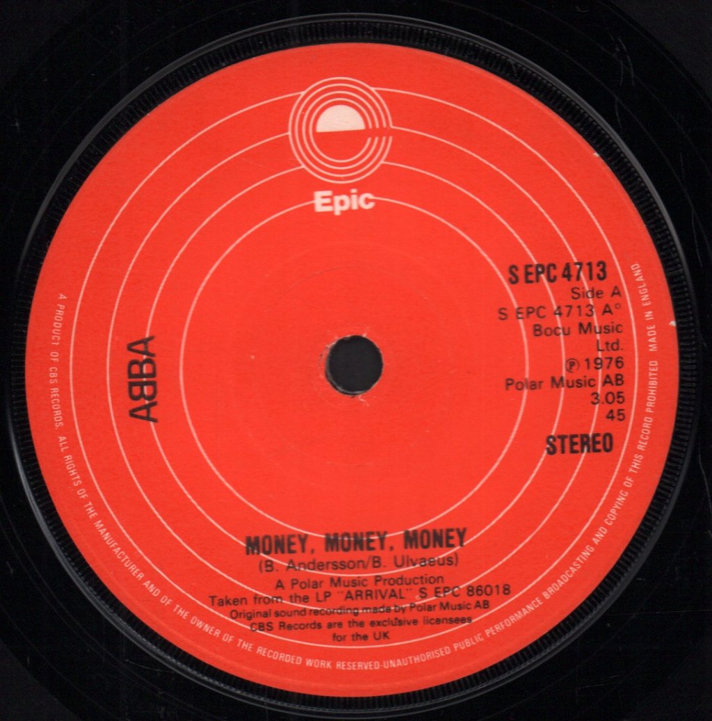 ABBA - Money Money Money - 7 Inch