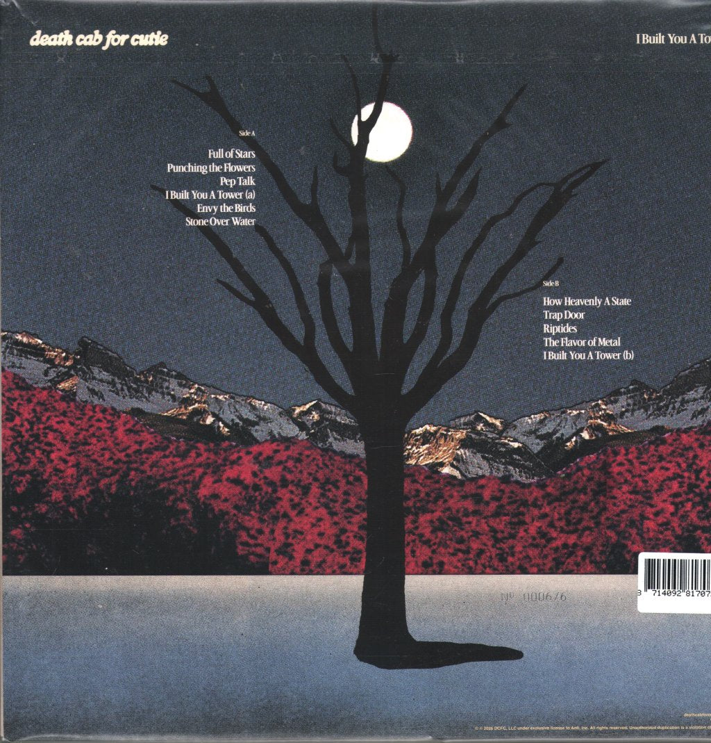 Death Cab For Cutie - I Built You A Tower (Dinked Edition #402) - Lp