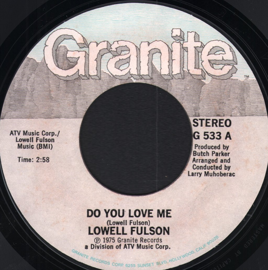 Lowell Fulson - Do You Love Me / Step At A Time - 7 Inch