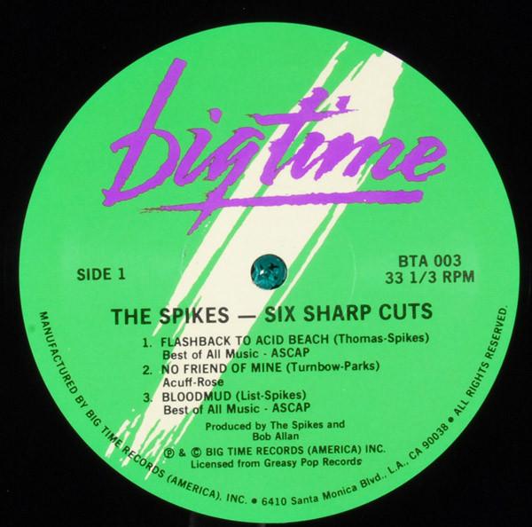 Spikes - 6 Sharp Cuts - Lp