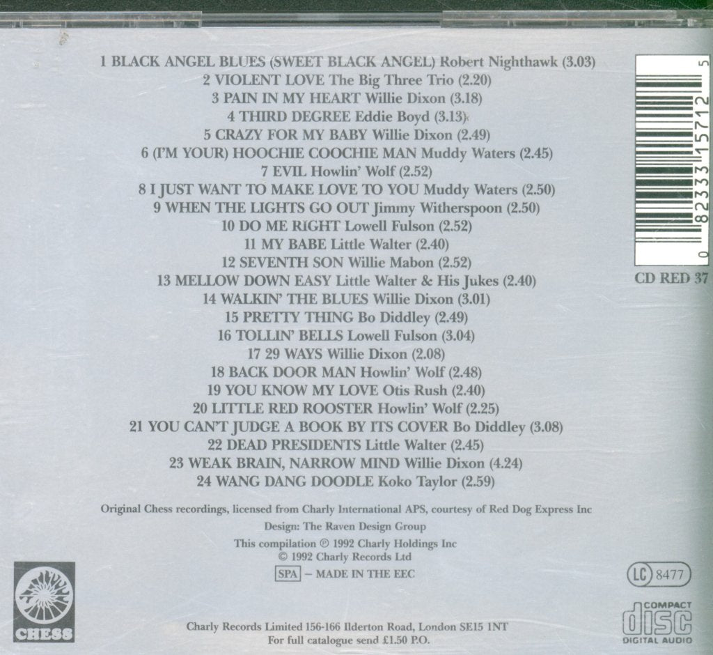 Various Artists - A Tribute To Willie Dixon 1915-1992 - Cd