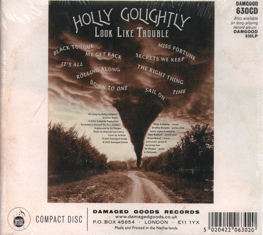 Holly Golightly - Look Like Trouble - Cd
