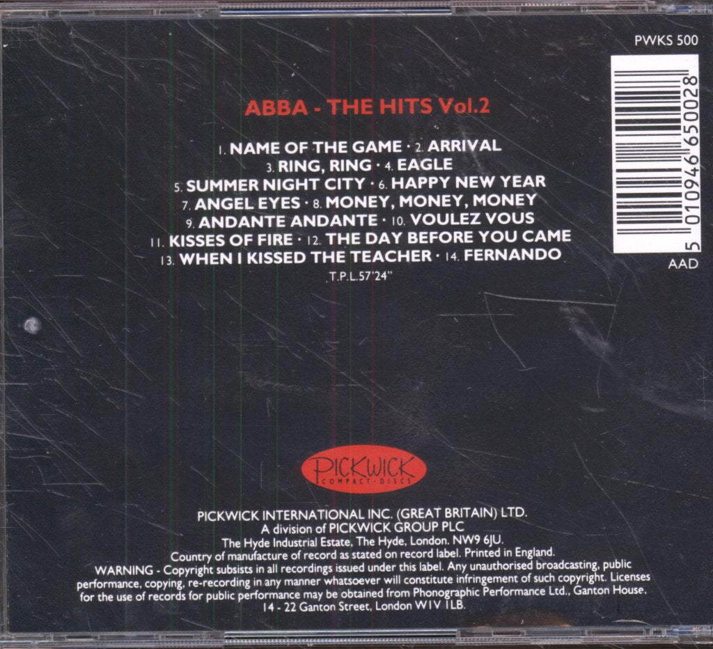 ABBA - Hits • 2 - Cd