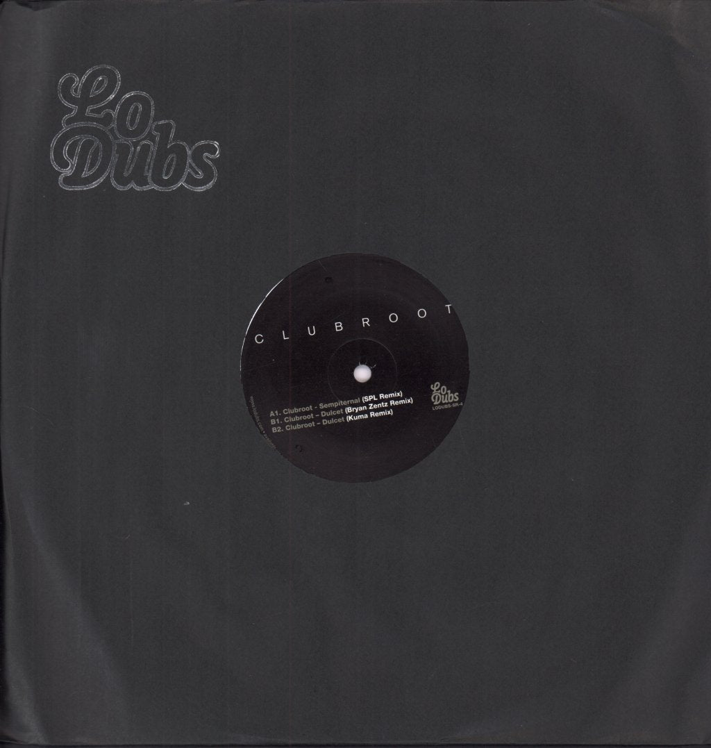 Clubroot - Remixes Vol. 1 - 12 Inch