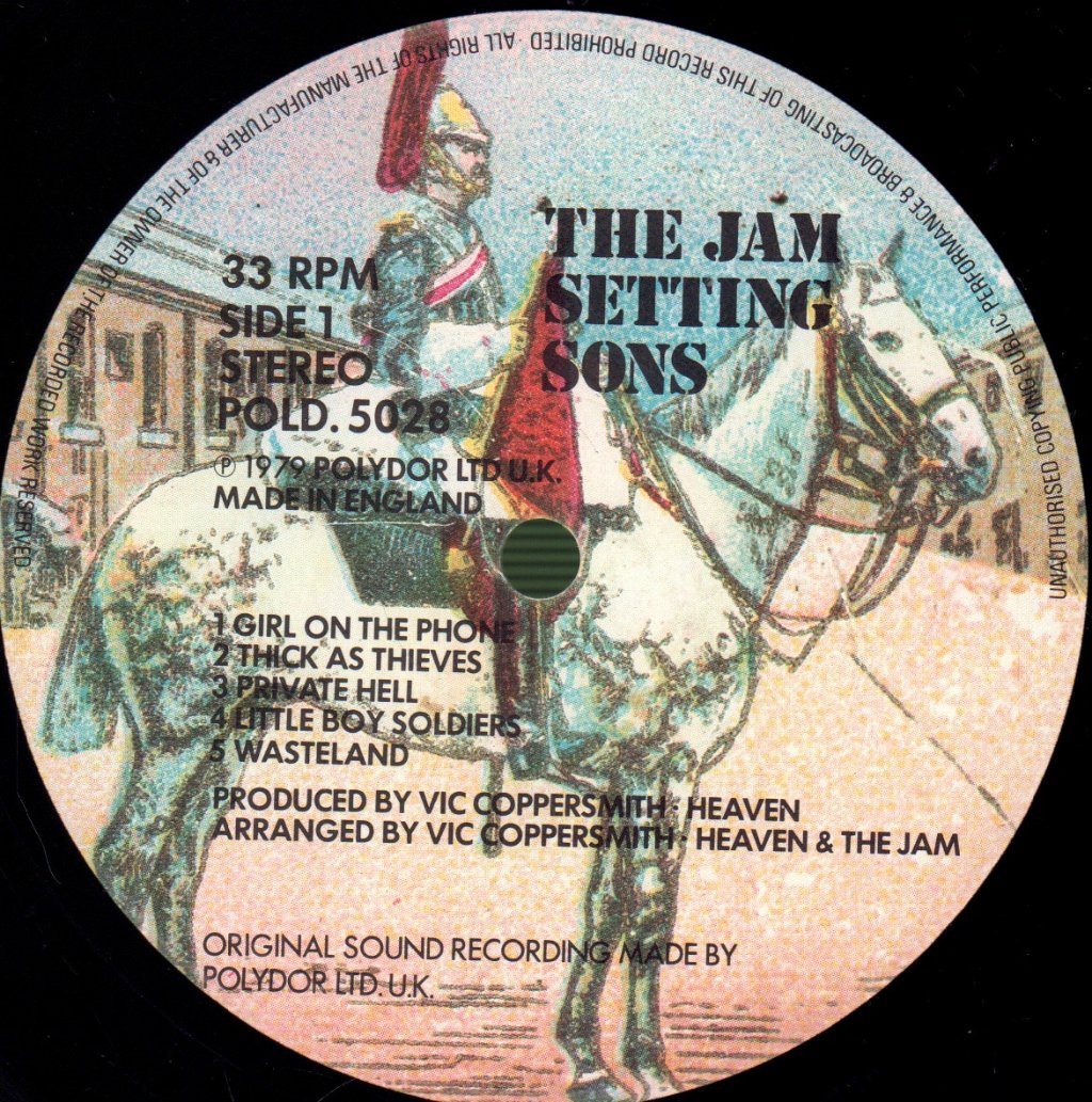 Jam - Setting Sons - Lp