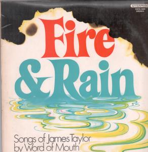 Word Of Mouth (70'S) - Fire And Rain - Lp