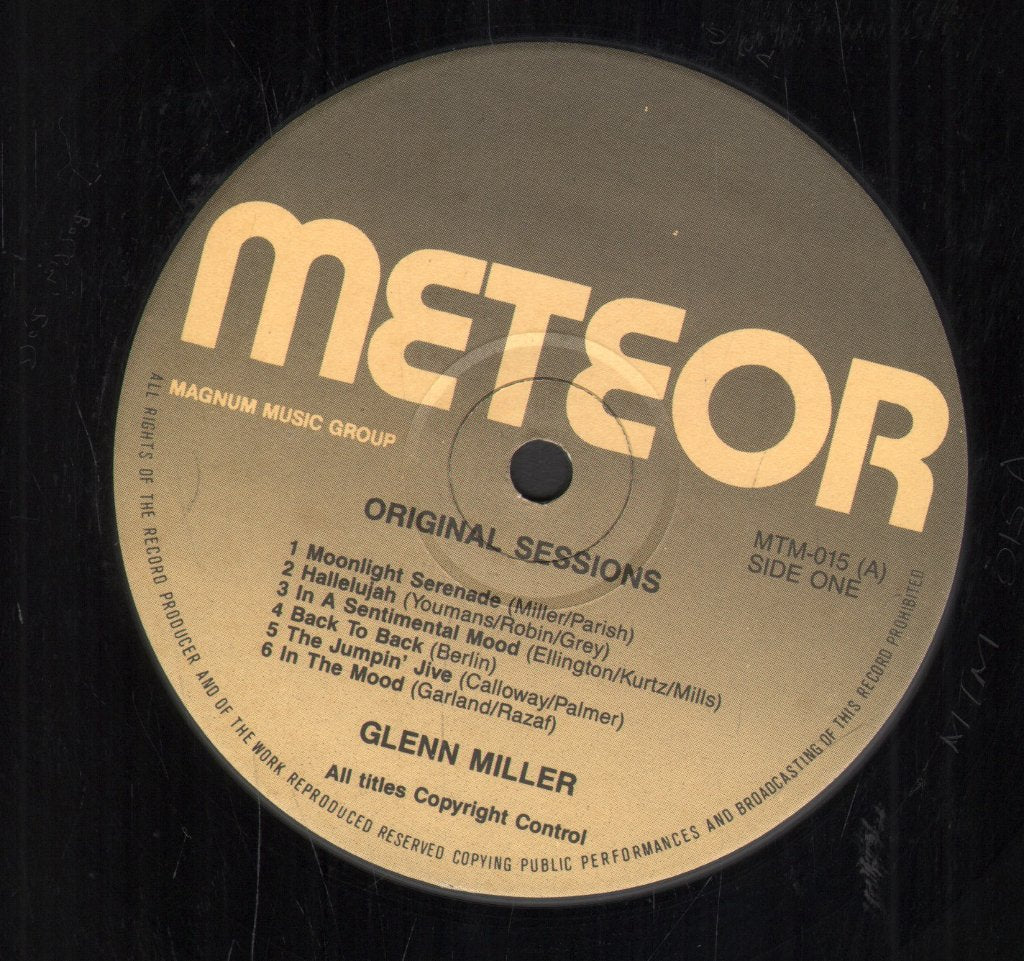 Glenn Miller - Original Sessions - Lp