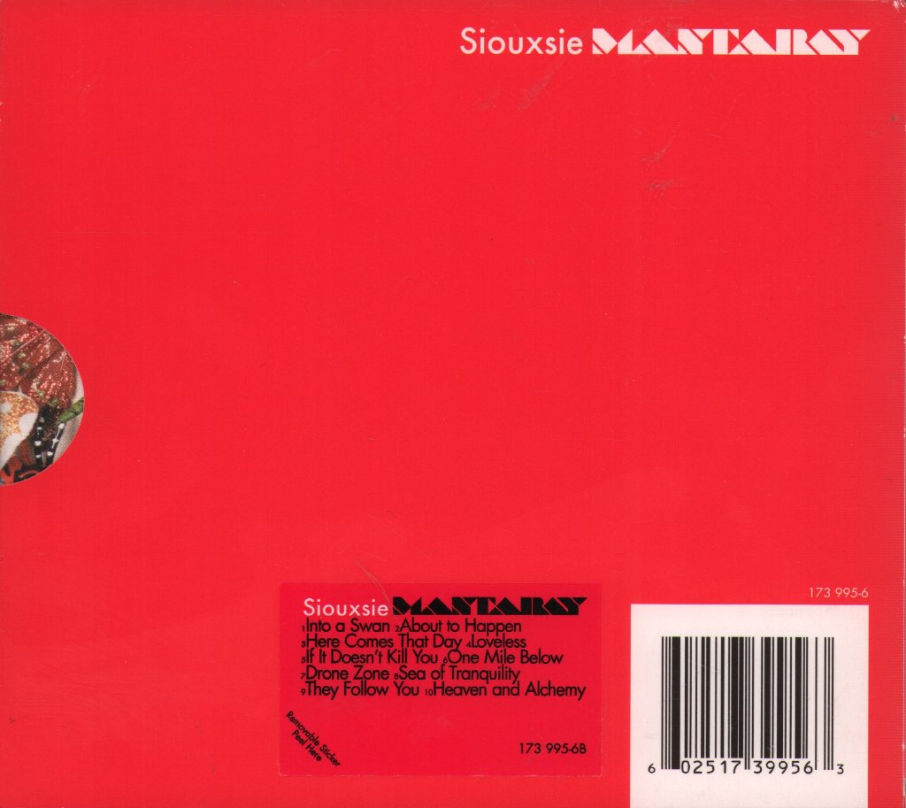 Siouxsie Sioux - Mantaray - Cd
