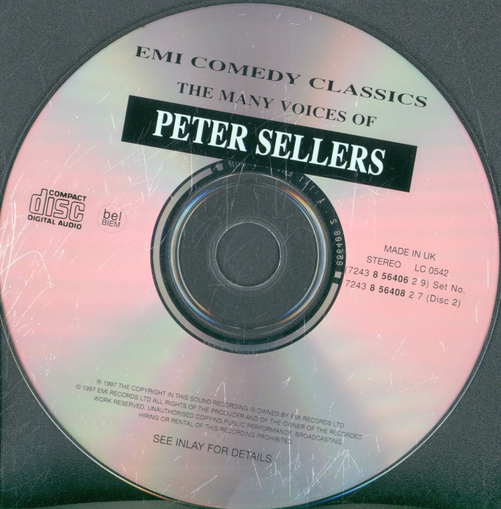 Peter Sellers - Many Voices of - Double Cd