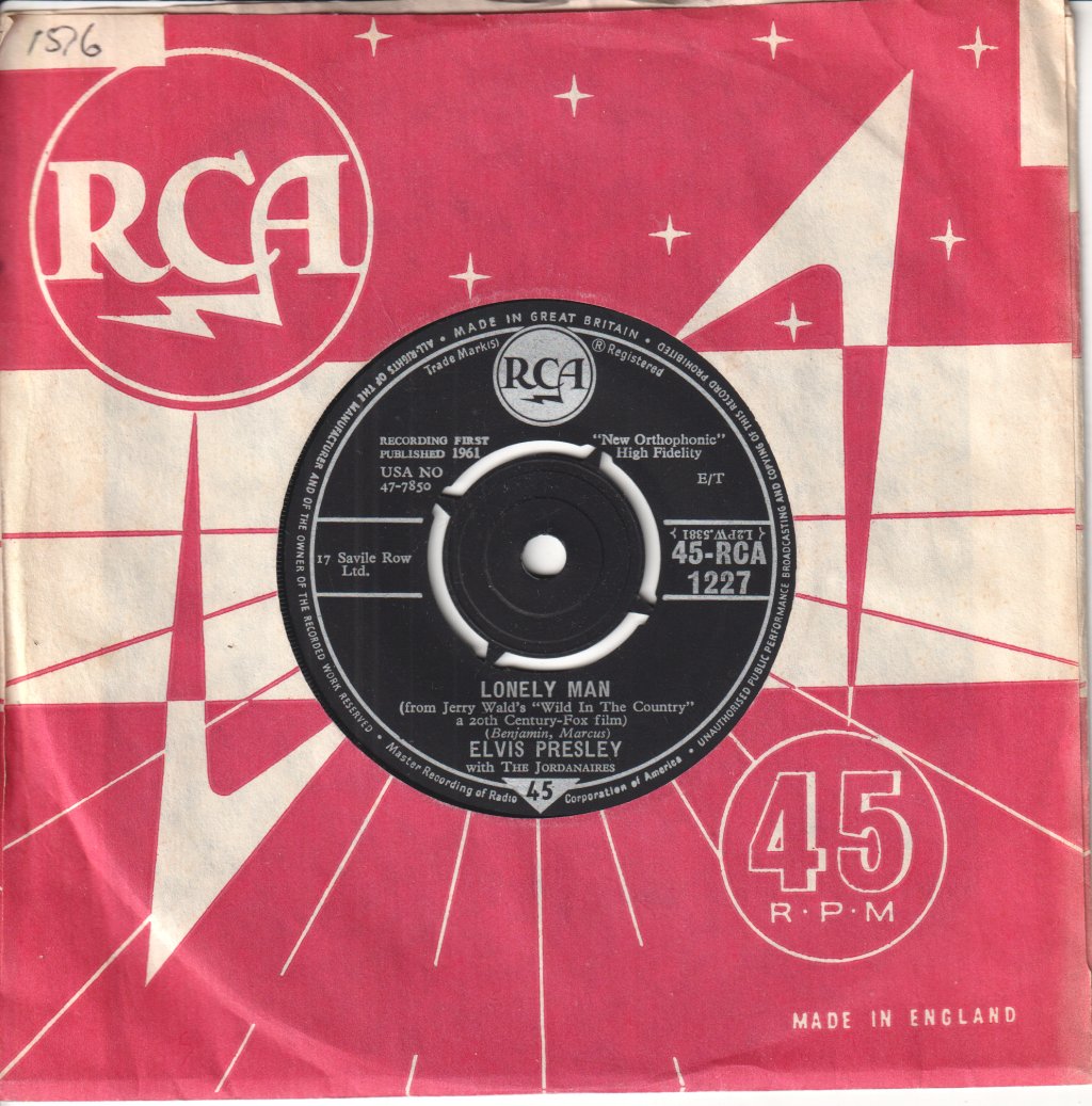 Elvis Presley - surrender - 7 Inch