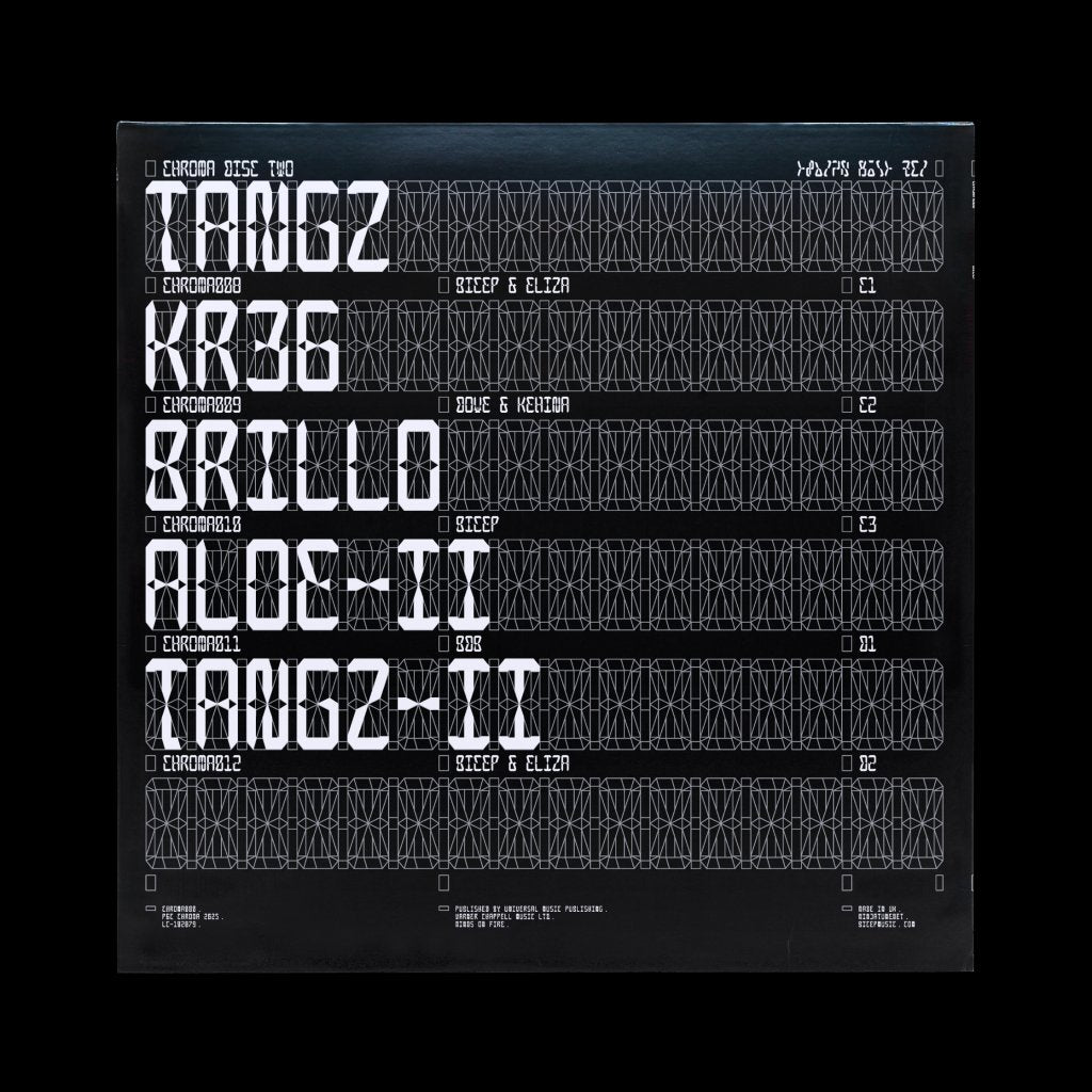 Bicep - CHROMA 000 - Double Lp