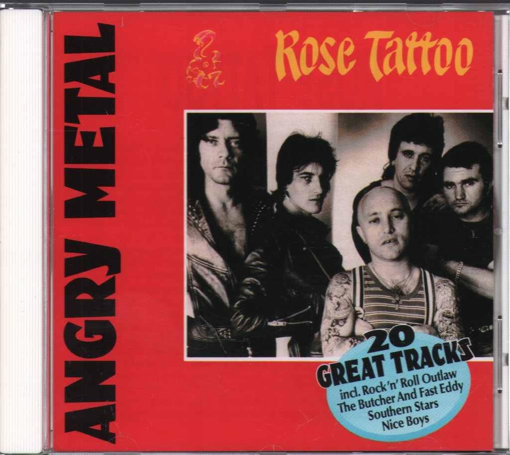 Rose Tattoo - Angry Metal / 20 Great Tracks - Cd