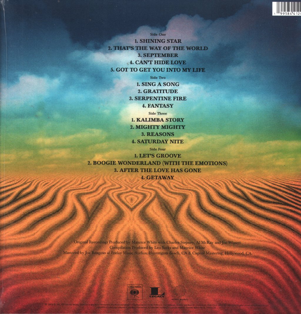Earth, Wind & Fire - Greatest Hits - Double Lp