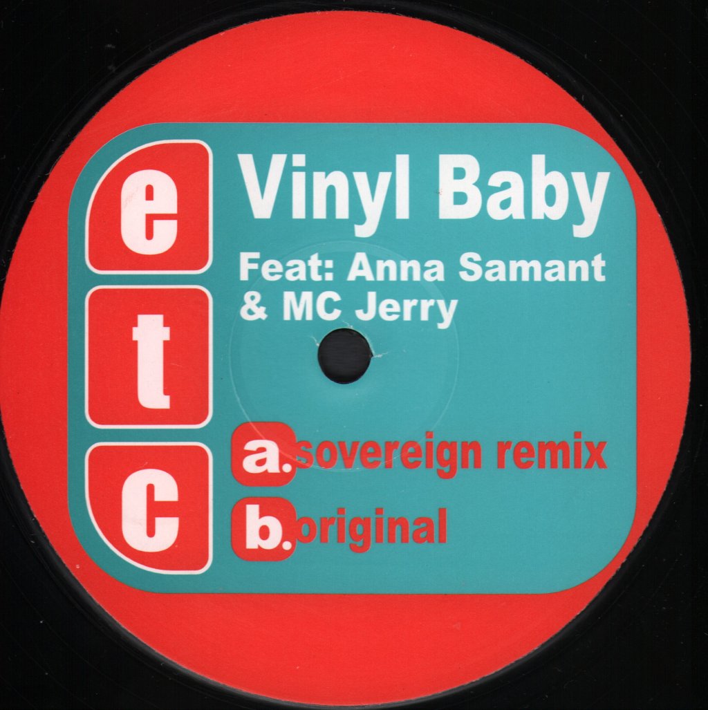 Vinyl Baby Feat Anna Samant & MC Jerry - Lovin You - 12 Inch