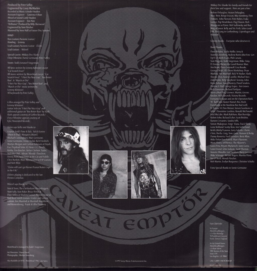 Motorhead - March Or Die - Lp