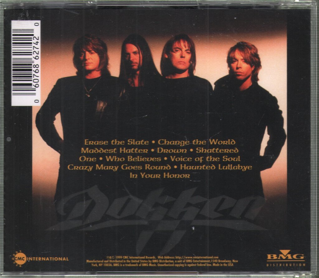 Dokken - Erase The Slate - Cd