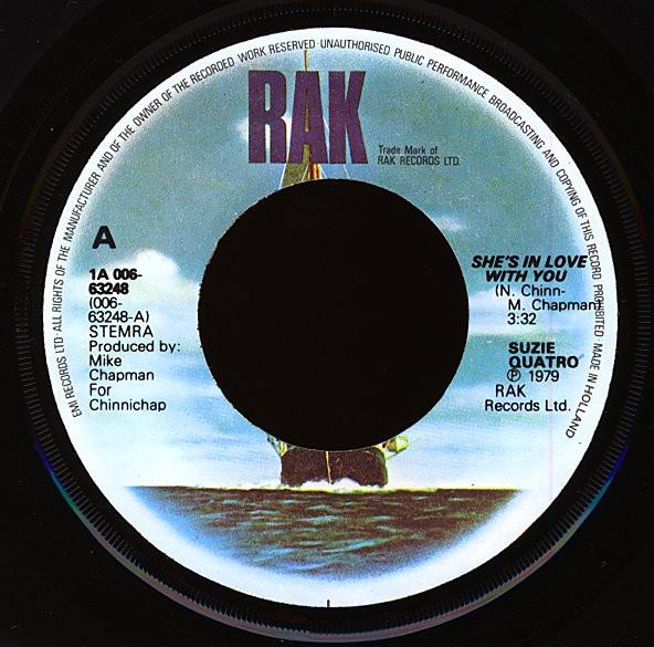 Suzi Quatro - She's In Love With You - 7 Inch