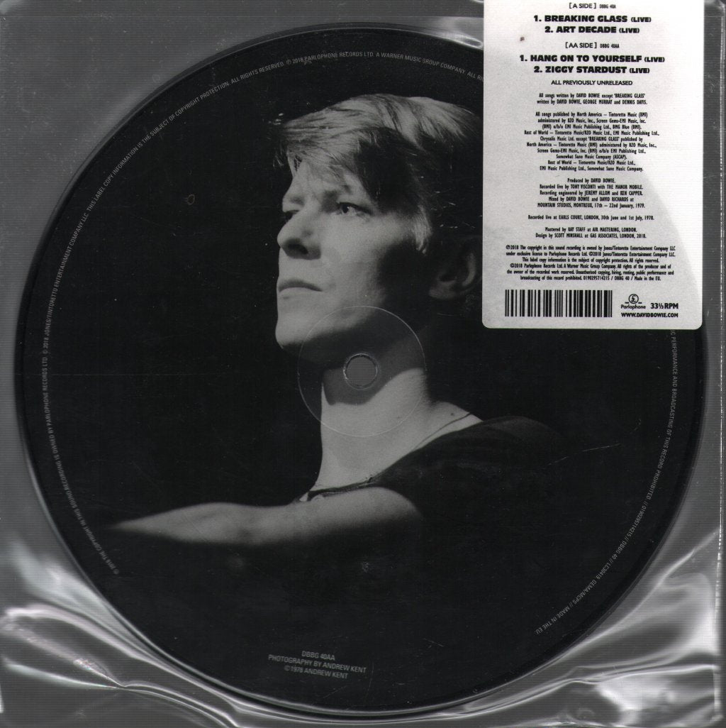 David Bowie - Breaking Glass Live EP - 7 Inch