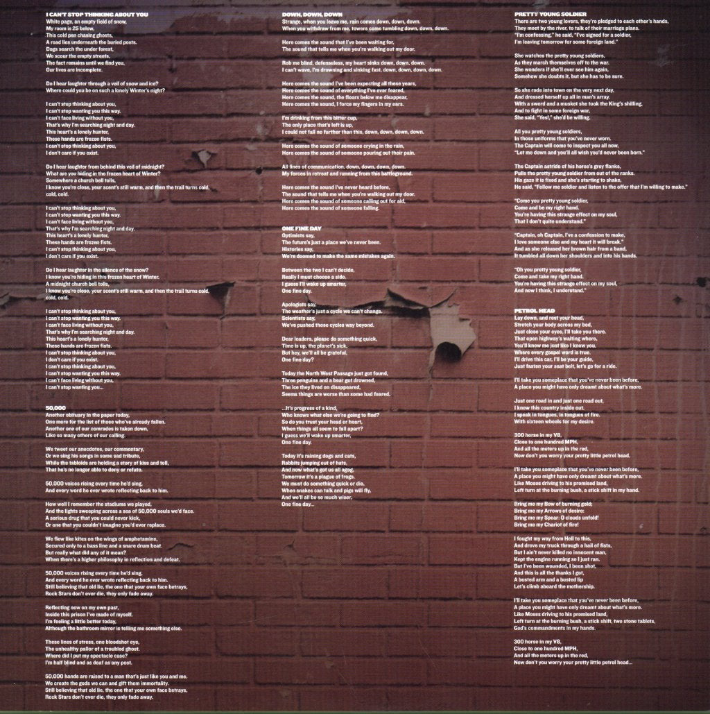 Sting - 57Th And 9Th - Lp