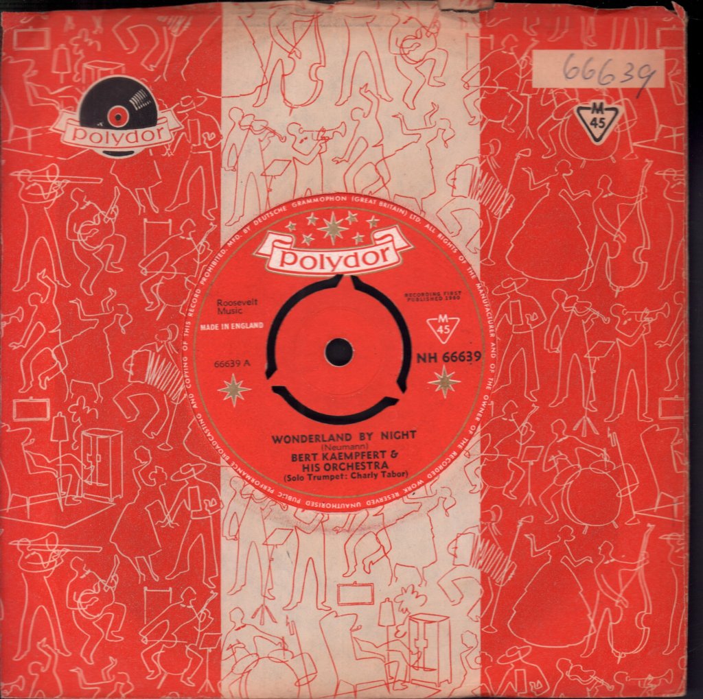 Bert Kaempfert & His Orchestra - Wonderland By Night - 7 Inch
