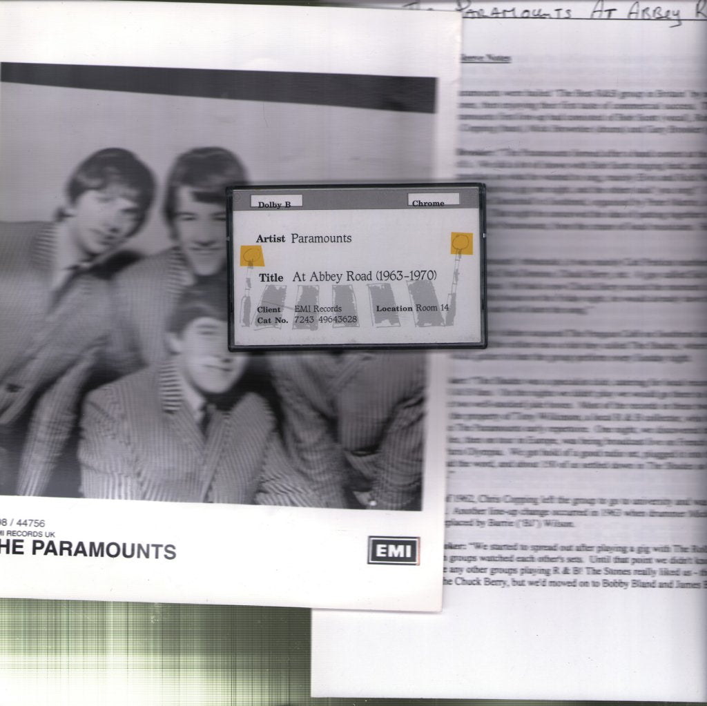 Paramounts - At Abbey Road 1963-1970 - Cassette