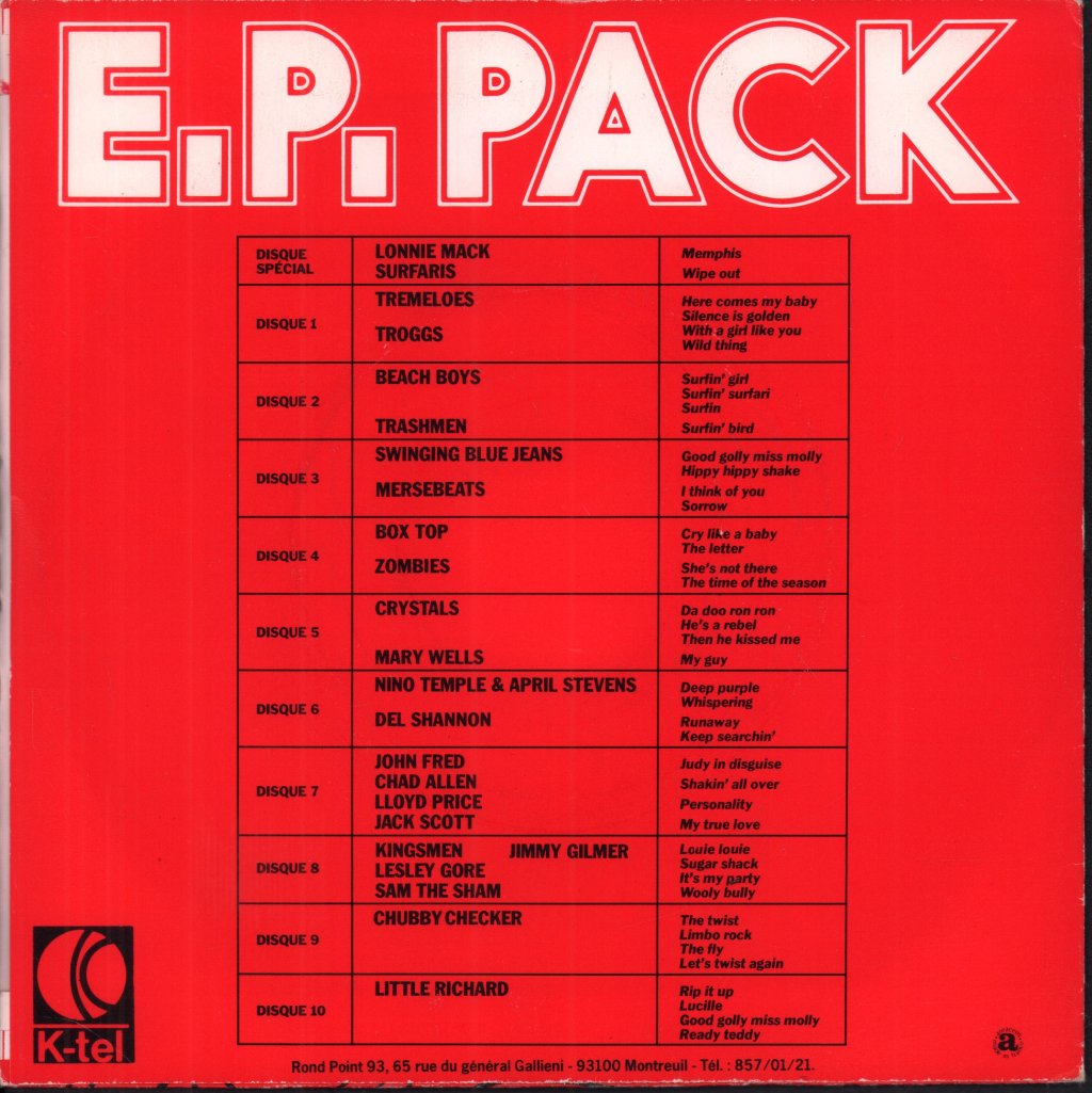 Lonnie Mack / Surfaris - E.P. Pack Special - 7 Inch