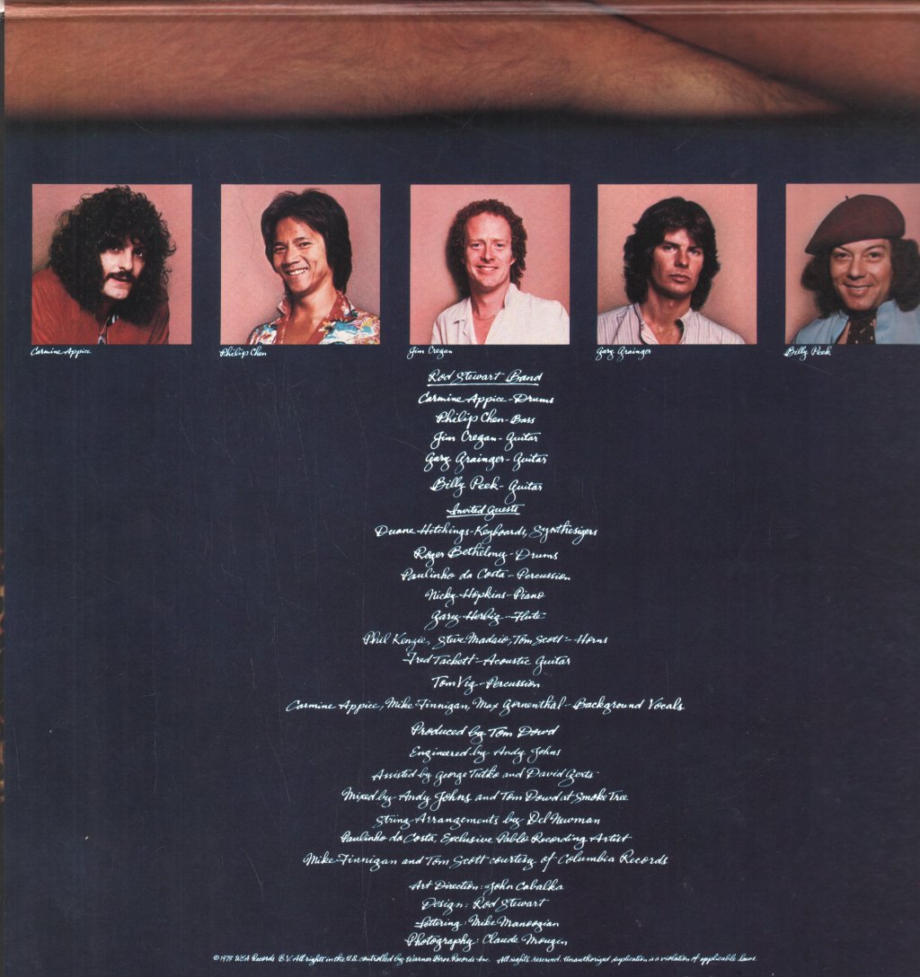 Rod Stewart - Blondes Have More Fun - Lp
