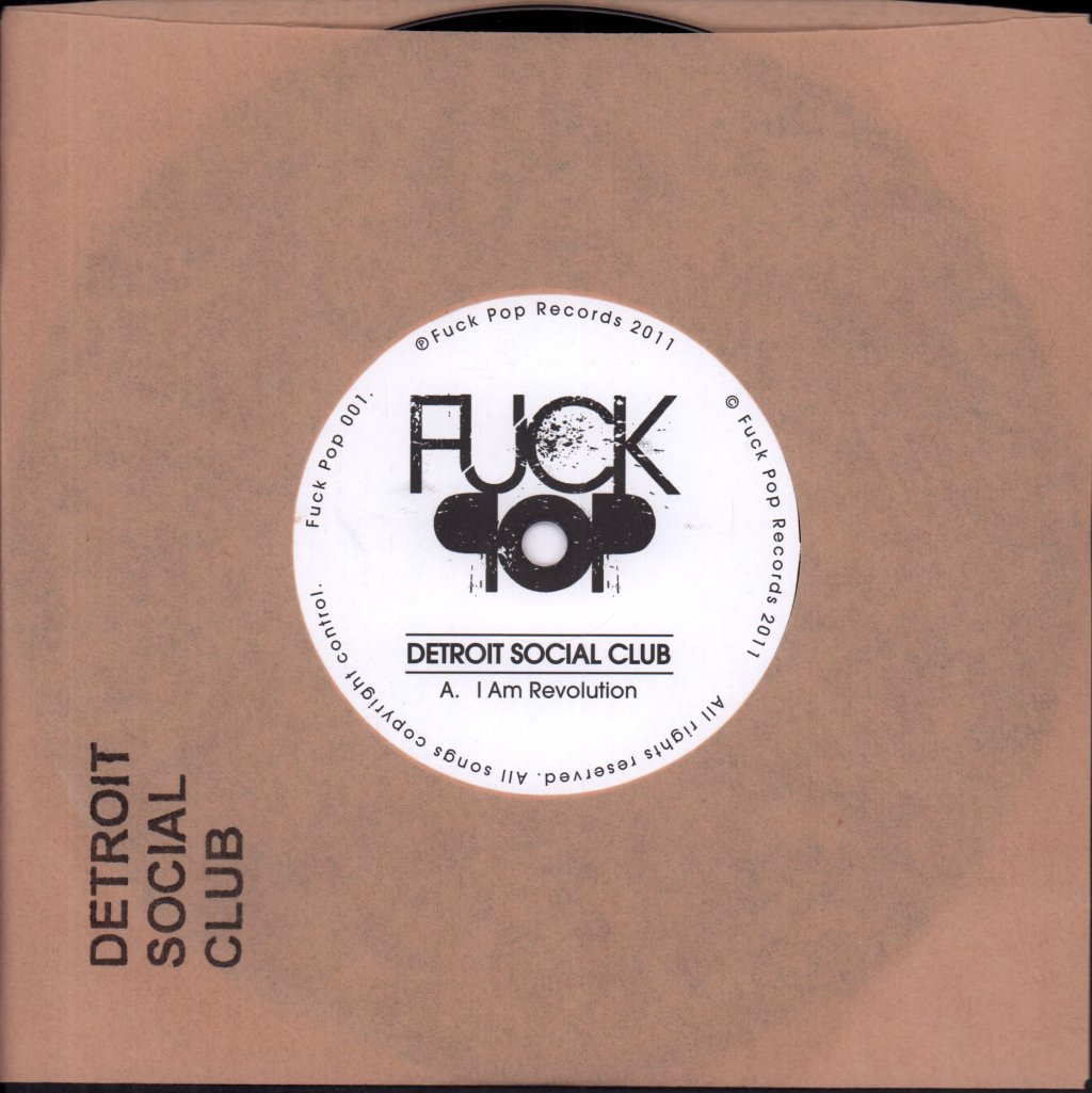 Detroit Social Club - I Am Revolution - 7 Inch